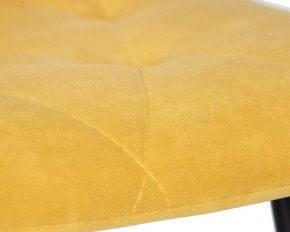 Стул обеденный DOBRIN CHILLY ROMBO, Горчичный Simple 15, основание черное в Югорске - yugorsk.ok-mebel.com | фото 10