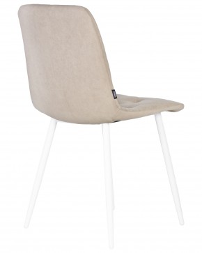 Стул обеденный DOBRIN CHILLY ROMBO, Капучино Simple 05, основание белый в Югорске - yugorsk.ok-mebel.com | фото 4