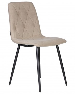 Стул обеденный DOBRIN CHILLY ROMBO, Капучино Simple 05, основание черное в Югорске - yugorsk.ok-mebel.com | фото 2