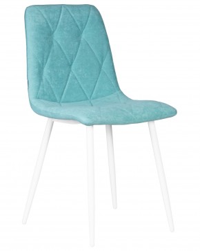 Стул обеденный DOBRIN CHILLY ROMBO, Тиффани Simple 51, основание белый в Югорске - yugorsk.ok-mebel.com | фото
