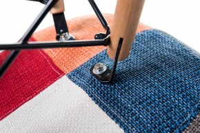 Стул обеденный DOBRIN DAW PATCHWORK, цвет сиденья мозаика в Югорске - yugorsk.ok-mebel.com | фото 8