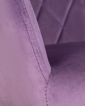 Стул обеденный DOBRIN ROBERT, черные матовые ножки, велюр V108-45 Темно-фиолетовый в Югорске - yugorsk.ok-mebel.com | фото 7