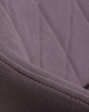 Стул обеденный DOBRIN ROBY, ЭМАЛЬ ЧЕРНЫЙ МУАР велюр Catania Lavender в Югорске - yugorsk.ok-mebel.com | фото 10