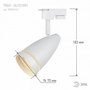 Светильник на штанге Эра  TR49 - GU10 WH в Югорске - yugorsk.ok-mebel.com | фото 4
