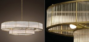 Светильник на штанге Imperiumloft RH Marais Round Chandelier 40,2668 в Югорске - yugorsk.ok-mebel.com | фото 2