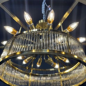 Светильник на штанге Imperiumloft RH Marais Round Chandelier 40,2668 в Югорске - yugorsk.ok-mebel.com | фото 5