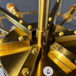 Светильник на штанге Imperiumloft RH Marais Round Chandelier 40,2668 в Югорске - yugorsk.ok-mebel.com | фото 5