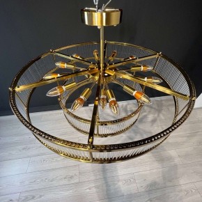 Светильник на штанге Imperiumloft RH Marais Round Chandelier 40,2668 в Югорске - yugorsk.ok-mebel.com | фото 8
