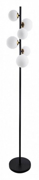 Торшер Arte Lamp Gemini A2243PN-6BK в Югорске - yugorsk.ok-mebel.com | фото