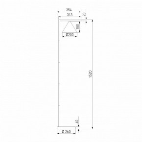 Торшер Elektrostandard Bevel a068473 в Югорске - yugorsk.ok-mebel.com | фото 2