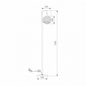 Торшер Eurosvet Gemini 80492/1 черный в Югорске - yugorsk.ok-mebel.com | фото 4