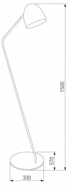 Торшер TK Lighting Soho 5037 Soho Black в Югорске - yugorsk.ok-mebel.com | фото 2