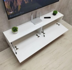 Тумба подвесная под ТВ LINES MTV1-MA 750 Белый глянец (Белый-M 10.1.1) в Югорске - yugorsk.ok-mebel.com | фото 11