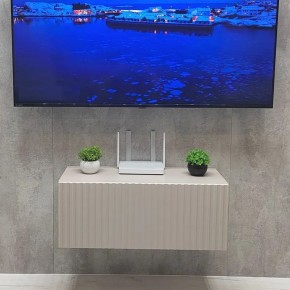 Тумба подвесная под ТВ LINES MTV1-MA 750 Бежевый (Леда-М 10.1.5) в Югорске - yugorsk.ok-mebel.com | фото 5