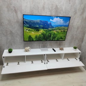 Тумба подвесная под ТВ LINES MTV4-MA 1150 Белый матовый (Белый-M 10.1.2) в Югорске - yugorsk.ok-mebel.com | фото 11