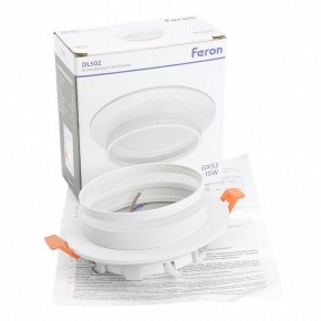 Встраиваемый светильник Feron DL502 51089 в Югорске - yugorsk.ok-mebel.com | фото 9