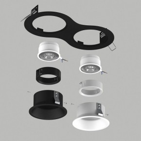 Встраиваемый светильник Lightstar Domino D6270607WBMOD в Югорске - yugorsk.ok-mebel.com | фото 3