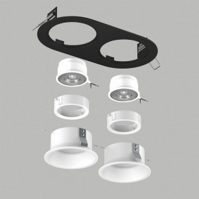 Встраиваемый светильник Lightstar Domino D6570606WMOD в Югорске - yugorsk.ok-mebel.com | фото 3