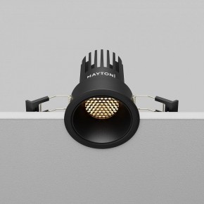 Встраиваемый светильник Maytoni Dip DL115-10W-2.7K-B в Югорске - yugorsk.ok-mebel.com | фото 7