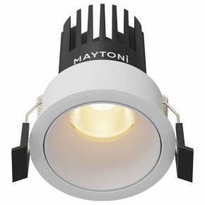 Встраиваемый светильник Maytoni Dip DL115-10W-2.7K-W в Югорске - yugorsk.ok-mebel.com | фото 2