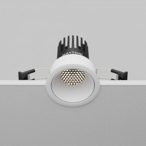 Встраиваемый светильник Maytoni Dip DL115-10W-4K-W в Югорске - yugorsk.ok-mebel.com | фото 7