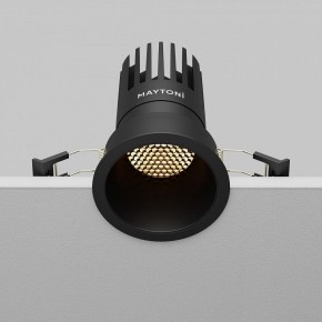 Встраиваемый светильник Maytoni Dip DL118-15W-2.7K-B в Югорске - yugorsk.ok-mebel.com | фото 6