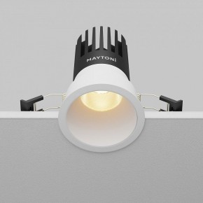 Встраиваемый светильник Maytoni Dip DL118-15W-2.7K-W в Югорске - yugorsk.ok-mebel.com | фото 5