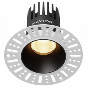 Встраиваемый светильник Maytoni Dip DL119-10W-2.7K-TRS-B в Югорске - yugorsk.ok-mebel.com | фото