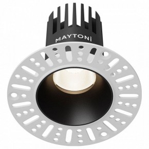 Встраиваемый светильник Maytoni Dip DL119-10W-4K-TRS-B в Югорске - yugorsk.ok-mebel.com | фото