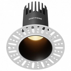 Встраиваемый светильник Maytoni Dip DL120-10W-2.7K-TRS-B в Югорске - yugorsk.ok-mebel.com | фото
