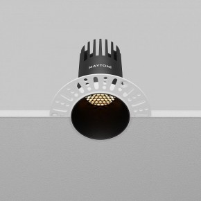 Встраиваемый светильник Maytoni Dip DL120-10W-2.7K-TRS-B в Югорске - yugorsk.ok-mebel.com | фото 7