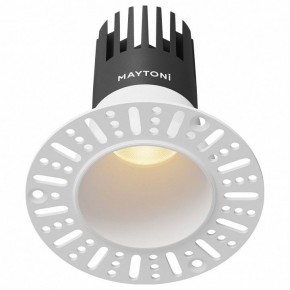 Встраиваемый светильник Maytoni Dip DL120-10W-2.7K-TRS-W в Югорске - yugorsk.ok-mebel.com | фото