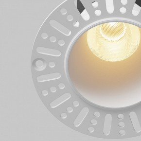 Встраиваемый светильник Maytoni Dip DL120-10W-2.7K-TRS-W в Югорске - yugorsk.ok-mebel.com | фото 4