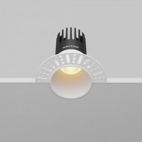 Встраиваемый светильник Maytoni Dip DL120-10W-2.7K-TRS-W в Югорске - yugorsk.ok-mebel.com | фото 6