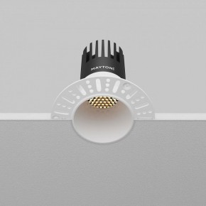Встраиваемый светильник Maytoni Dip DL120-10W-2.7K-TRS-W в Югорске - yugorsk.ok-mebel.com | фото 8