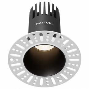 Встраиваемый светильник Maytoni Dip DL120-10W-4K-TRS-B в Югорске - yugorsk.ok-mebel.com | фото