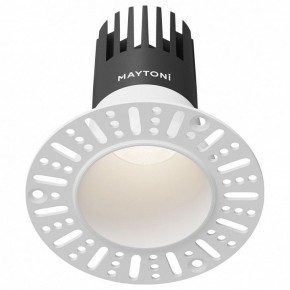 Встраиваемый светильник Maytoni Dip DL120-10W-4K-TRS-W в Югорске - yugorsk.ok-mebel.com | фото