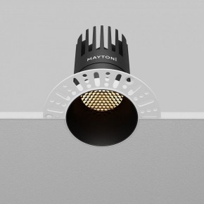 Встраиваемый светильник Maytoni Dip DL122-15W-2.7K-TRS-B в Югорске - yugorsk.ok-mebel.com | фото 7