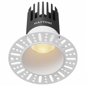Встраиваемый светильник Maytoni Dip DL122-15W-2.7K-TRS-W в Югорске - yugorsk.ok-mebel.com | фото