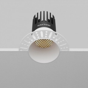 Встраиваемый светильник Maytoni Dip DL122-15W-2.7K-TRS-W в Югорске - yugorsk.ok-mebel.com | фото 7